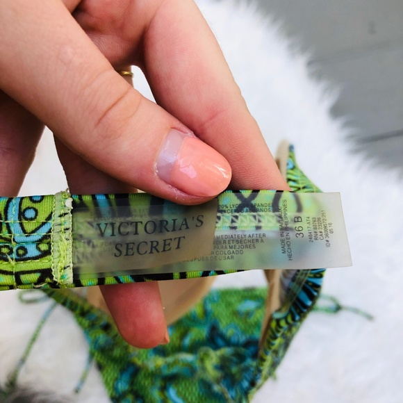 VICTORIA'S SECRET FLORAL PAISLEY SWIMSUIT BIKINI - Picture 7 of 7